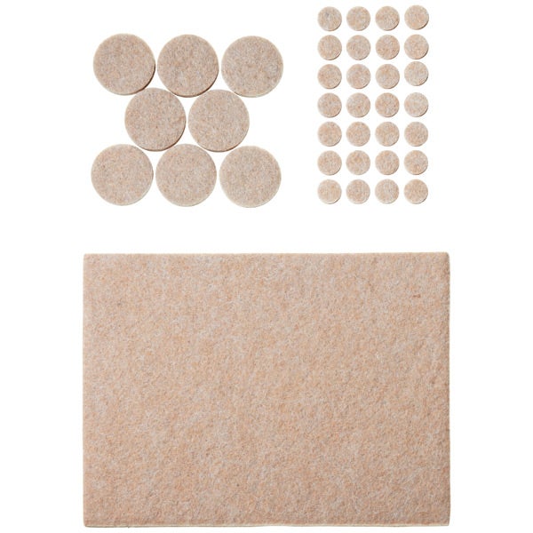 Orted Heavy Duty Felt Pads The Container Orted Heavy Duty Felt Pads Pkg 102