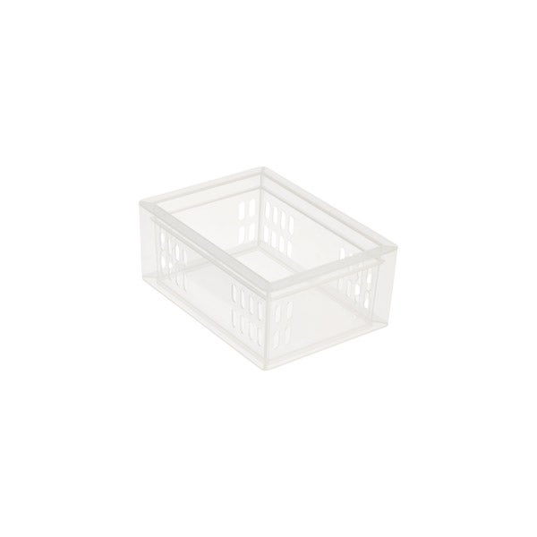 Clear Bathroom Stackable Drawer Organizers Starter Kit