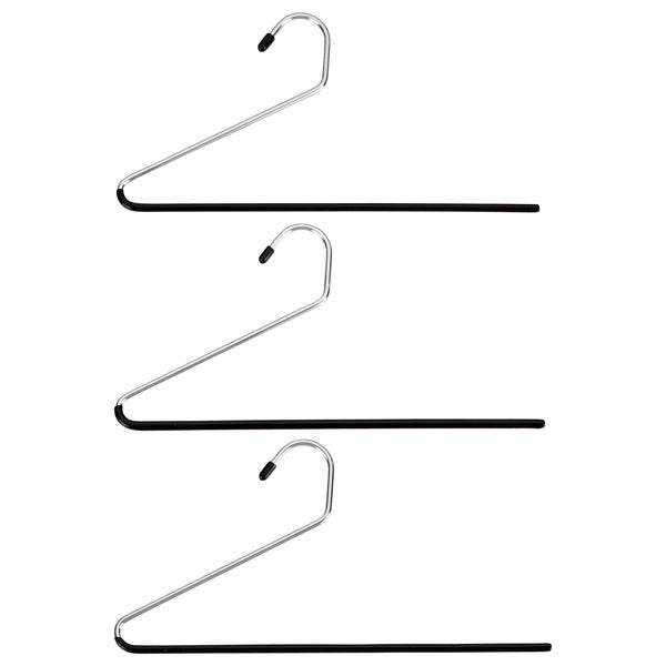 Chrome Metal Hangers Pkg/4