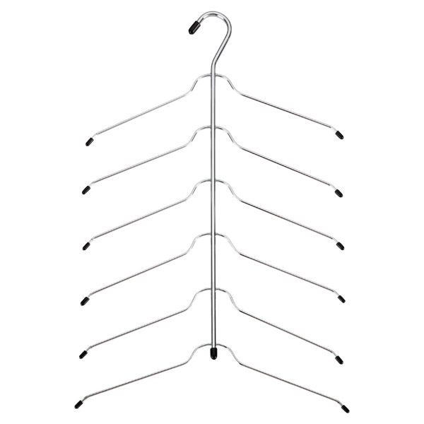 Chrome Hanger Pkg/4, 17-3/8 x 1/4 x 8-7/8 H | The Container Store