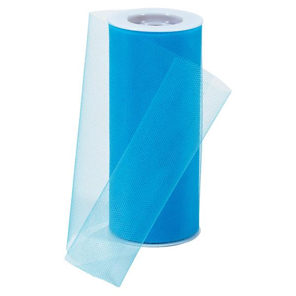 Tulle Ribbon Turquoise, 6 x 25 yds. | The Container Store