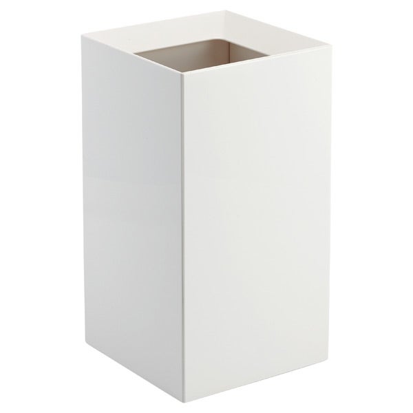 Yamazaki Home Veil-Trash Can White