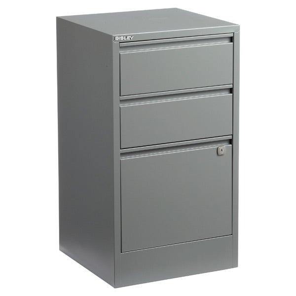 Bisley Graphite 2 3 Drawer Locking Filing Cabinets The Bisley 3 Drawer Locking Filing Cabinet Graphite