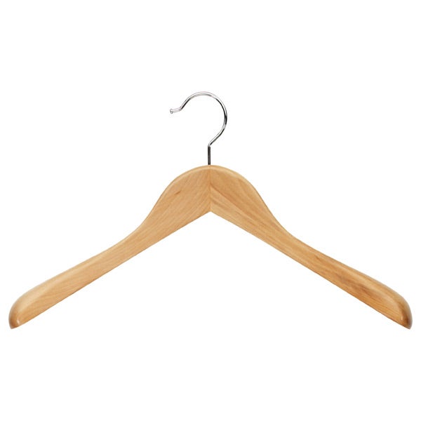 Superior Natural Wooden Coat Suit Hangers The Container Superior Coat Hanger Natural