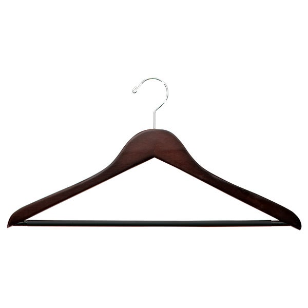 Wooden hanger This Light Maple Pack Wood Hanger from Threshold gives your closet a much-needed update. These heavy-duty wood hangers provides you with the much-required durability, provides more space between your clothes and lets them stay neater for a longer period of time.