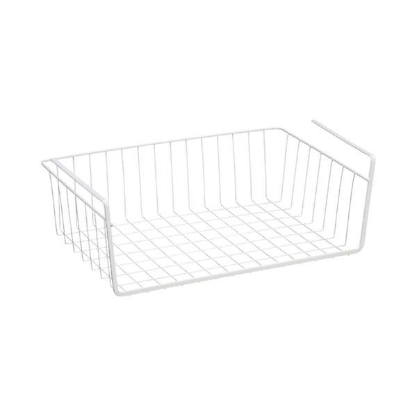 Metaltex USA Inc. Undershelf Basket, White, 12-Inch (36.38.30)