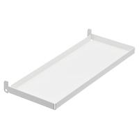 4" x 1'  x 1" h Elfa Utility Board Tray White