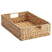 Large Water Hyacinth Tray Natural