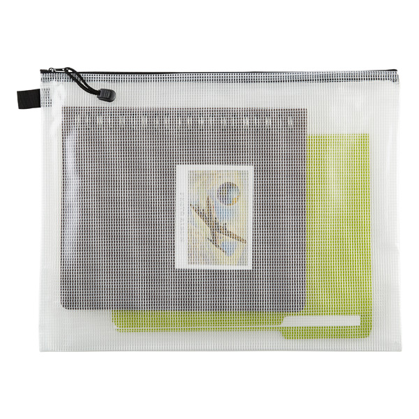 PVC Mesh Zipper Pouch for School at Rs 18/piece in Pune