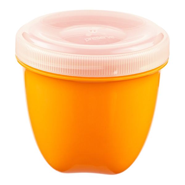 8 oz. Preserve Snack Container Orange