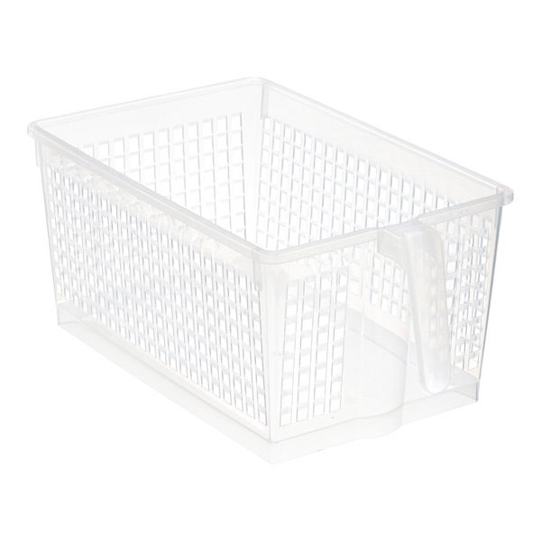 clear storage basket