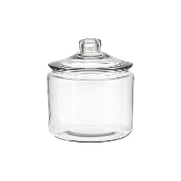 Anchor Hocking Glass Canisters with Glass Lids