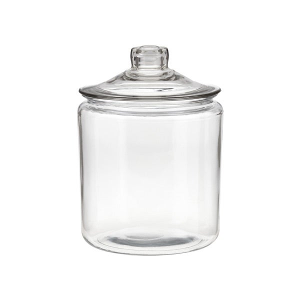 Anchor Hocking Glass Canisters with Glass Lids | The