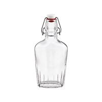 Bormioli Rocco 8.5 oz. Glass Hermetic Flask 250 ml.