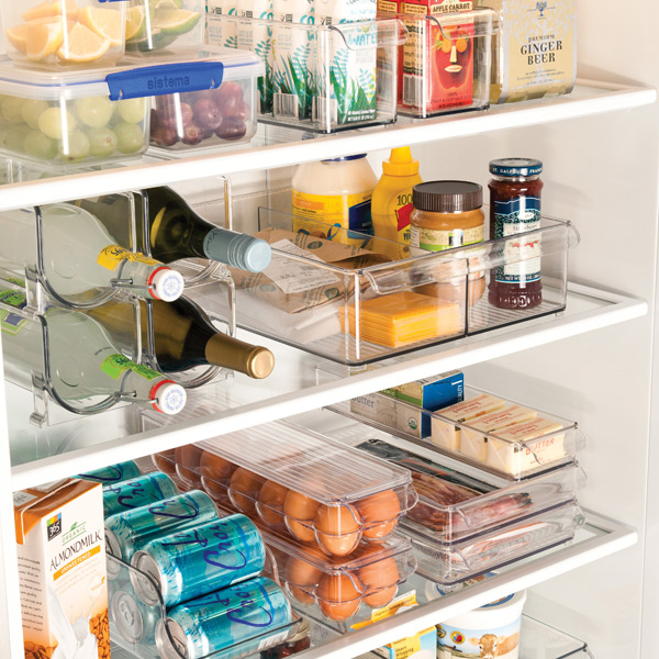 Refrigerator Food Egg Storage Rack Fridge Drawer Shelf Kitchen Organizer Box 