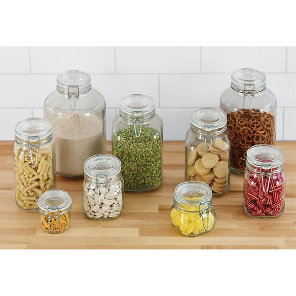 Glass Food Storage Jars Containers