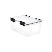 Clear Weathertight Totes Cases