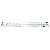 8" x 36" InterMetro Ledge Shelf Silver