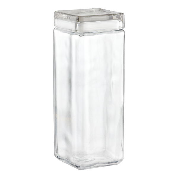Anchor Hocking Stackable Square Glass 