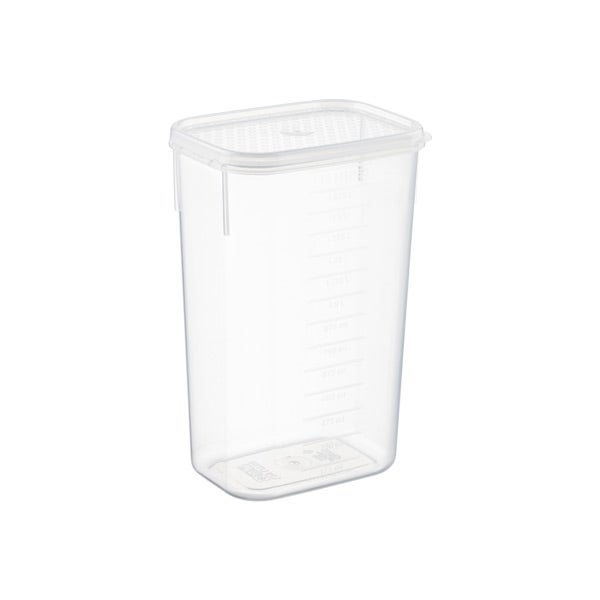 Tellfresh Tall Food Storage - 5 x 7 x 8-1/8 - 3.2 qt - Each