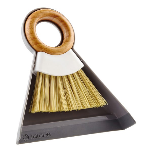 Full Circle Tiny Team Mini Bamboo Brush & Dustpan Set | The