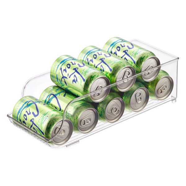 iDesign Linus Fridge Bins Soda Can Organizer The Container Store