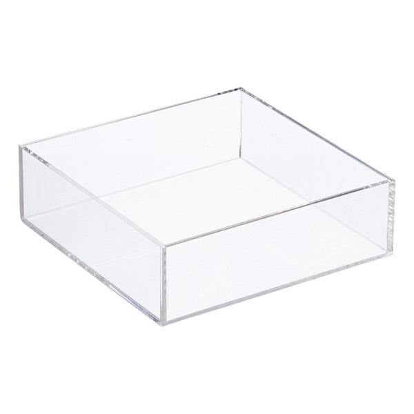 Small Acrylic Tray Clear, 11-1/2 x 4-1/2 x 1 H | The Container Store