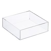 Large Square Acrylic Tray Clear