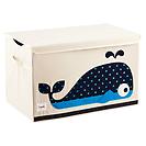 3 Sprouts Hippo Toy Storage Box with Handles | The Container Store