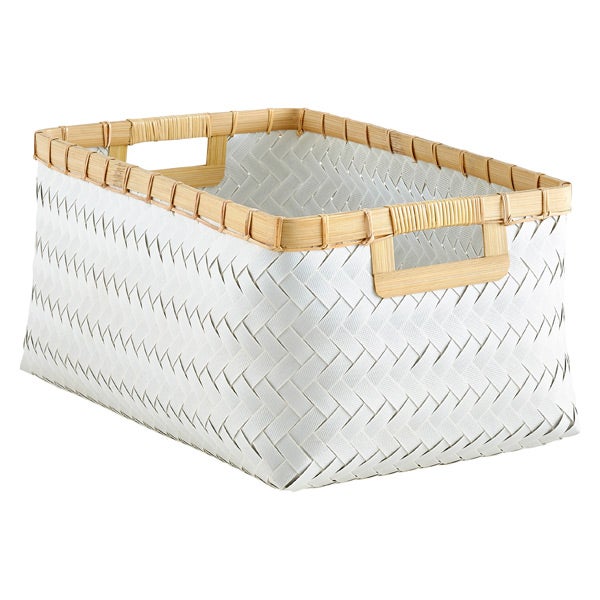 Hampton Woven Storage Bins with Handles