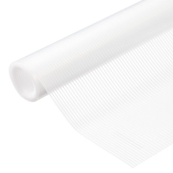 Plast-O-Mat 24 In. x 20 Ft. Clear Ribbed Non-Adhesive Shelf Liner