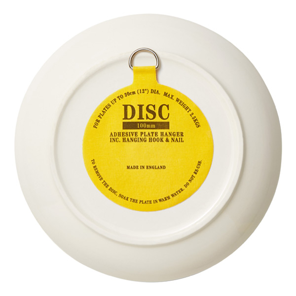 Displays Plates up to 15cm 6" in diameter Disc Plate Hanger 