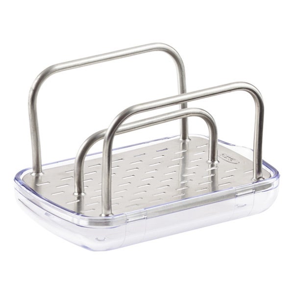 OXO Good Grips Stainless Steel Sink Organizer, Silver