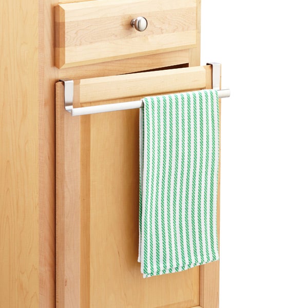 Stainless Steel Expandable Towel Rack The Container Store
