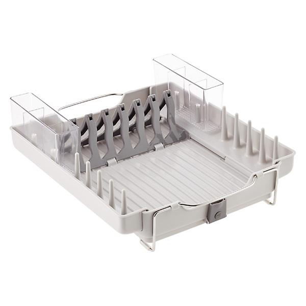 OXO Stainless Steel Folding Dishrack - The Kitchen Table, Quality Goods LLC