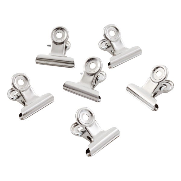 Three by Three Stainless Steel Mini Bulldog Clip The