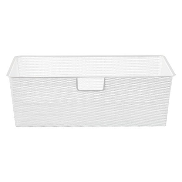 White Elfa classic 2' Mesh Hanging Drawers & Frame