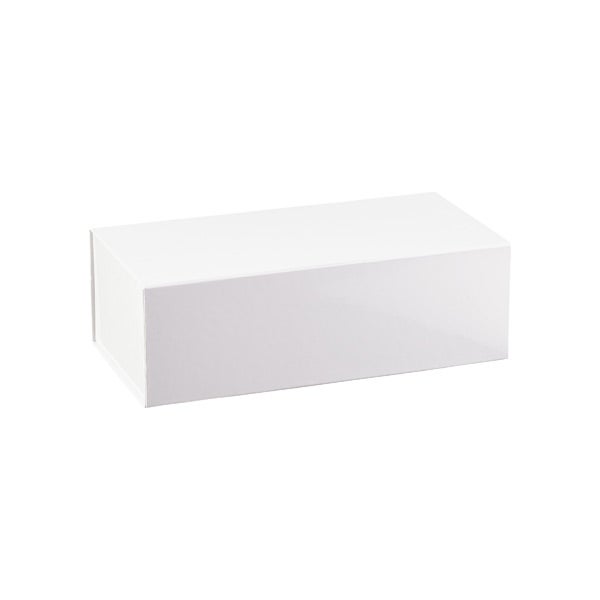 Glossy White Collapsible Gift Boxes The Container Store