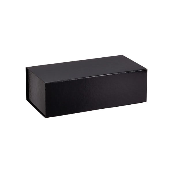 Black Gift Box Near Me Glossy Black Collapsible Gift Boxes The