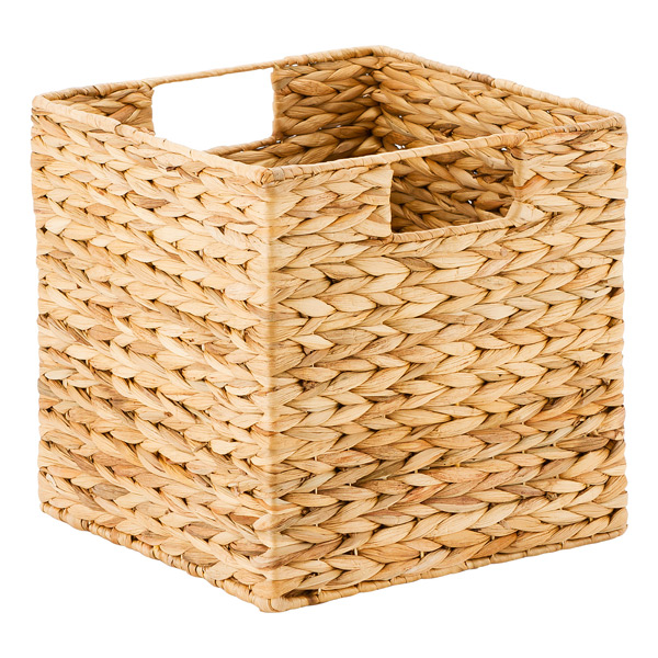 Wicker Baskets Woven Storage Bins, Cube Storage Baskets Wicker