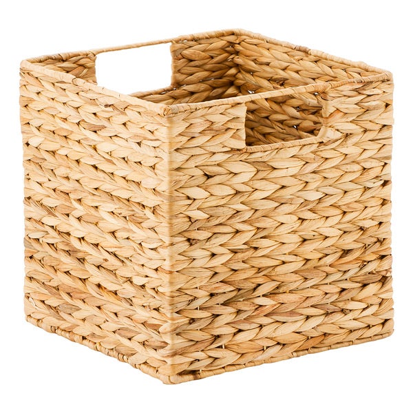Water Hyacinth Storage Cubes with Handles