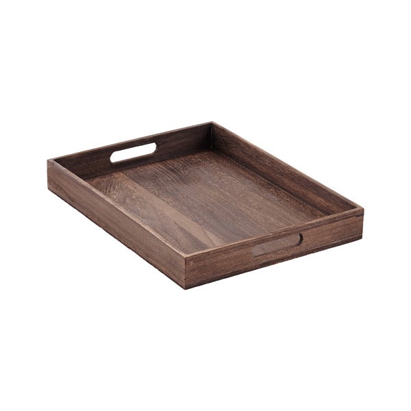 wooden serving trays feathergrain
