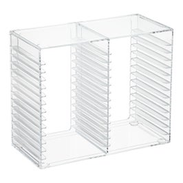 14 Dvd Acrylic Rack The Container Store