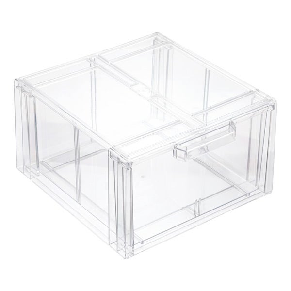 Clear Stackable Sweater Drawer The Container