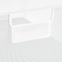 Elfa Classic Drawer Label Holders Translucent Pkg/4