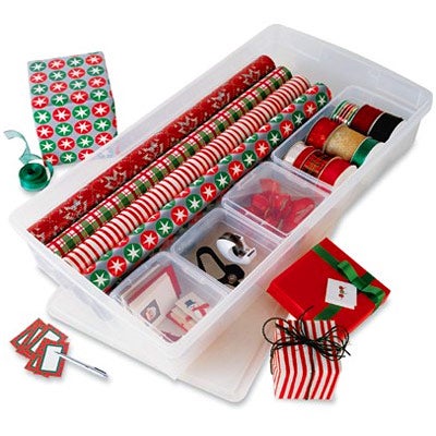 Customized Gift Wrap Center