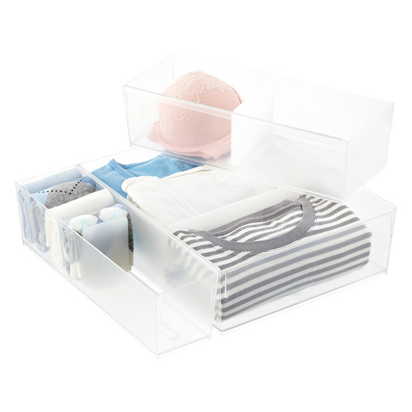 Adjustable Drawer Organizers The Container Store