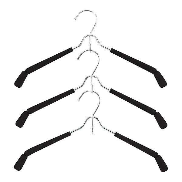 Black Grippy Hangers Pkg/3