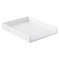 Poppin Stackable Letter Tray White