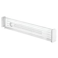 iDESIGN 2-3/8" Expandable Drawer Divider Clear Pkg/2